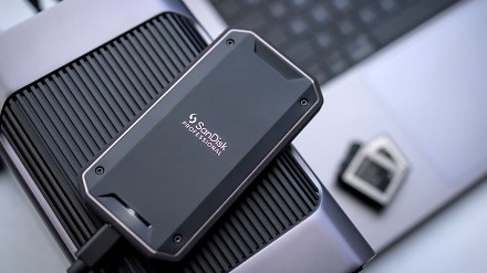 Extremely fast three-proof external storage, SanDisk Professional’s latest Pro-G40 SSD