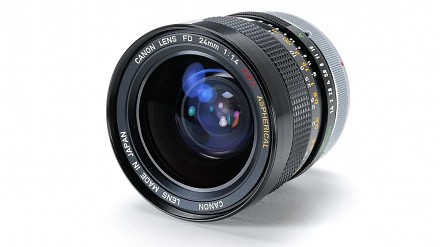 Canon Fd 24mm Aspherical Aspherical Lens Fd 24mm Used Canon Fd